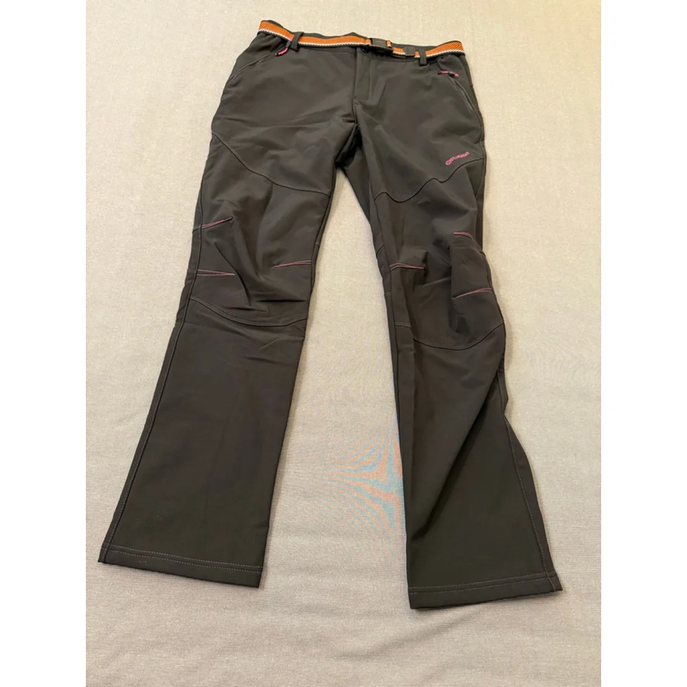 Women's Fleece Lined Snow/Ski Pants w/Belt NWOTs XL